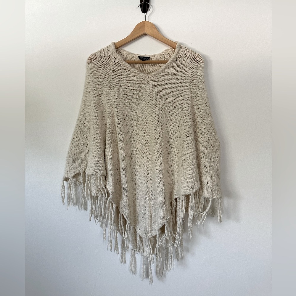 Topshop Knit Poncho